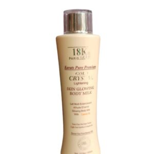 18K Paris Gold Karats Pure Premium Gold Crystal Lightening Skin Glowing Body Milk _ Ujulity Ventures Nigeria