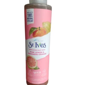 St Ives Exfoliating body wash with pink lemon and mandarin _ Ujulity Ventures Nigeria
