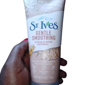 St Ives gentle smoothing face scrub and mask with oatmeal