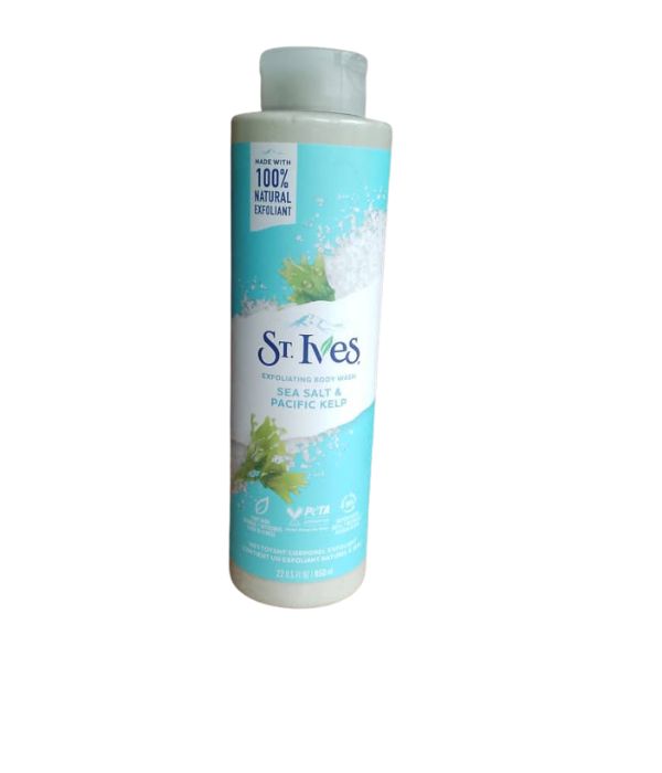 St. Ives Exfoliating Sea Salt & Pacific Kelp body wash