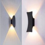 led UK lightening wall lamp