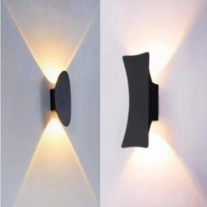 led UK lightening wall lamp